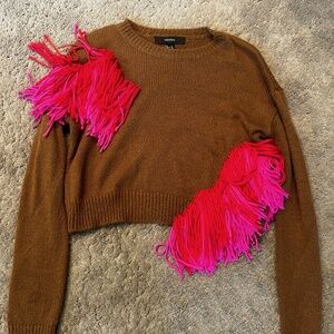 Forever 21 WomenS/Teen Brown Sweater Size Medium